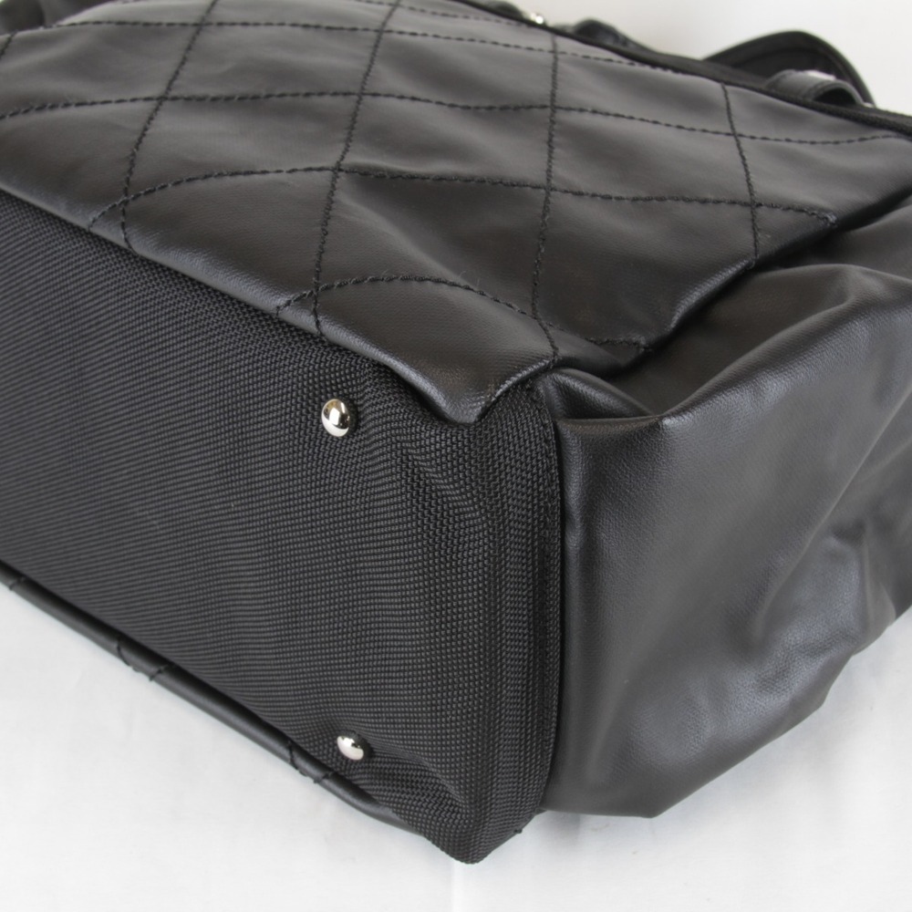 CHANEL Black Canvas Tote Bag - Picture 5 of 16